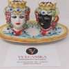 Sale e Pepe Ceramica Caltagirone Dipinta a Mano