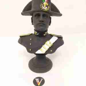 Busto Carabiniere alta uniforme in pietra lavica ottimo come regalo