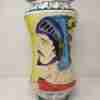 Vaso in ceramica di Caltagirone dipinto a mano
