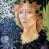 Primavera del Botticelli Particolare Artista Alessia Interdonato