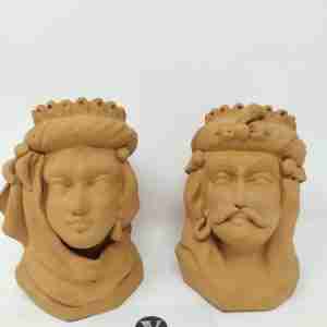 teste di moro in terracotta