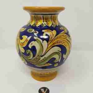 Vaso in Ceramica di Caltagirone dipinto a mano