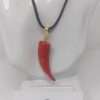 Collana con Ciondolo in ceramica portafortuna