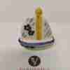 Barchetta in Ceramica di Caltagirone dipinto a mano