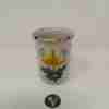Bicchierino in ceramica di Caltagirone dipinto a mano dal design elegante Sicilian style