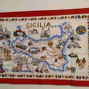 Tovaglietta Sicilia in cotone