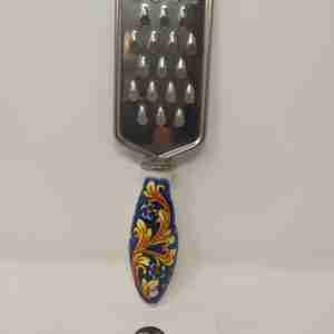 Grattugia manico in Ceramica di Caltagirone