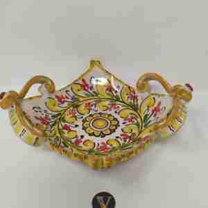 piattini in Ceramica di Caltagirone dipinti a mano