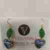 Orecchini Stile Siciliano in Ceramica di Caltagirone dipinta a mano