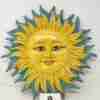 Sole in Ceramica di Caltagirone Cm. 40