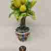 Albero limone in Ceramica dipinto a mano dal design raffinato Sicilian style