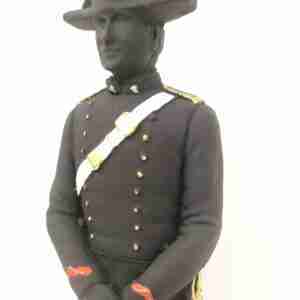 Carabiniere alta uniforme pietra lavica