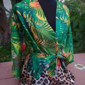 Kimono Misto Seta Jungla