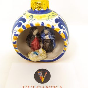 Palla di Natale con Presepe