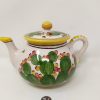 Teiera in Ceramica di Caltagirone dipinta a mano