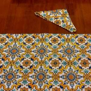 Tovagliette in cotone con tovagliolo stile Siciliano