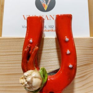 Calamita in ceramica dipinta a mano