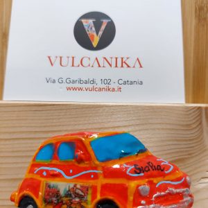 Calamita in ceramica dipinta a mano