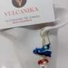 Orecchini siciliani a forma di Sicilia in Ceramica