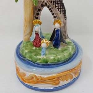 Presepe in ceramica di Caltagirone