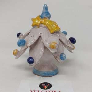 Albero Natale in Ceramica di Caltagirone dipinta a mano