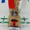 Candelora Circolo S.Agata in legno e resina