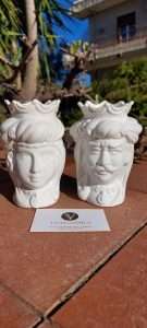 Teste di Moro in Ceramica di Caltagirone H 13