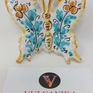 Farfalla in ceramica di Caltagirone