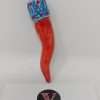Corno rosso portafortuna in Ceramica di Caltagirone