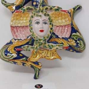 Trinacria in Ceramica di Caltagirone