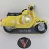 Calamite in Ceramica con vespa dipinte a mano