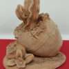 Vaso fichi d'India in terracotta