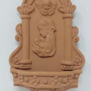 Acquasantiera in Terracotta H30