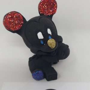 Topolino Disney in pietra lavica