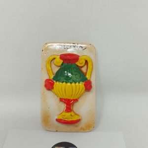 Calamite magnets Asso di Coppe souvenir Sicilia in ceramica