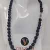 Collana artigianale siciliana in pietra lavica Etna