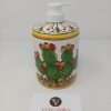 Dispenser Porta sapone in ceramica di Caltagirone