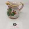brocca vino in ceramica di Caltagirone con decoro fichi d'india