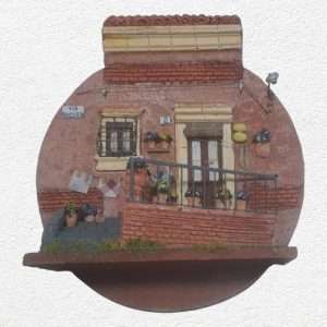 Antica casa Siciliana in legno