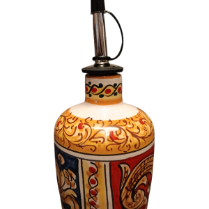 Oliera in ceramica di Caltagirone